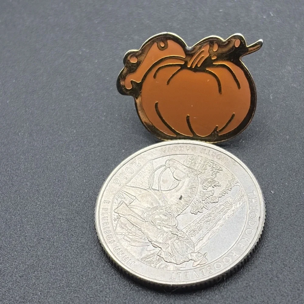 Cartoon Pumpkin Fall Lapel‎ Hat Pin